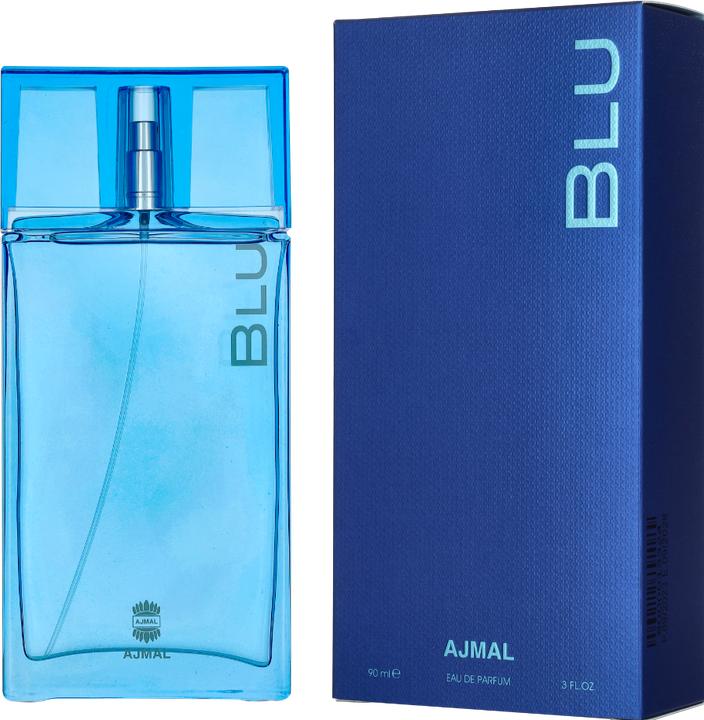 Actual product image Ajmal Blu For Men Eau De Parfum Spray (Eau de parfum, 90 ml)