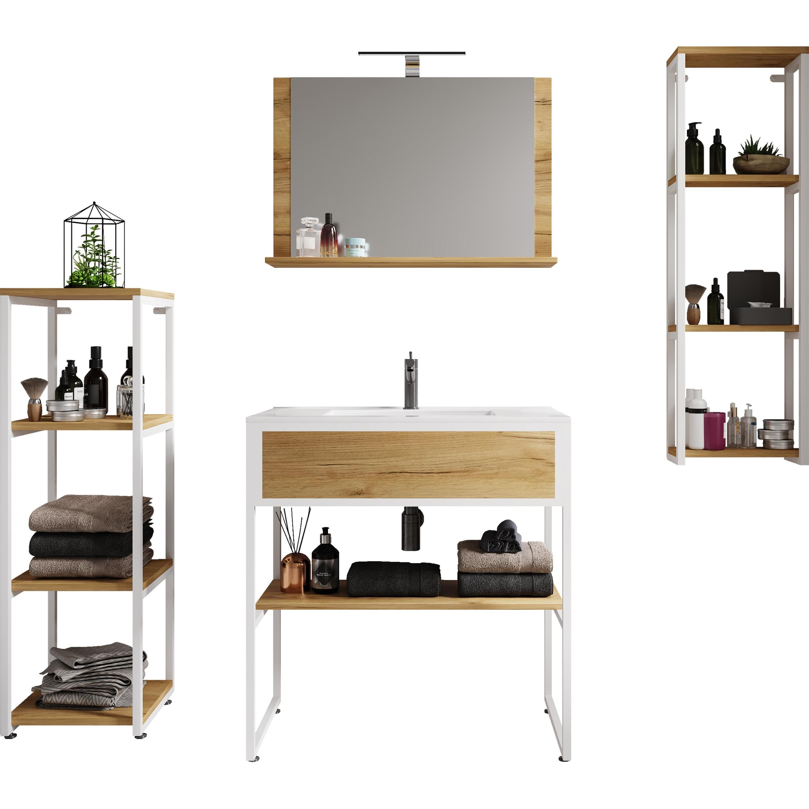 Thumbnail - VCM, Badmöbelset, 5-tlg. Waschplatz Bitila 80 V2