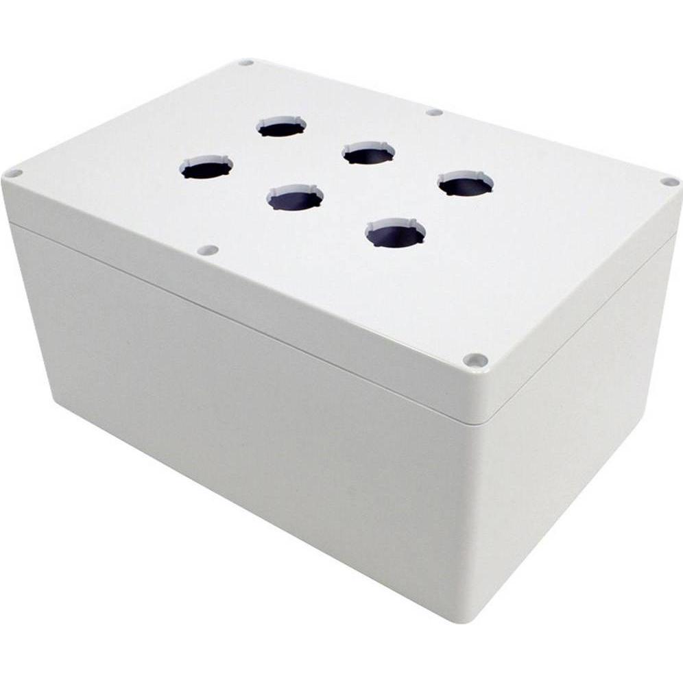 Hammond Wasserdichtes 22.5-mm-Druckknopfgehäuse aus Polycarbonat (Gehäuse), Elektronikzubehör + Gehä