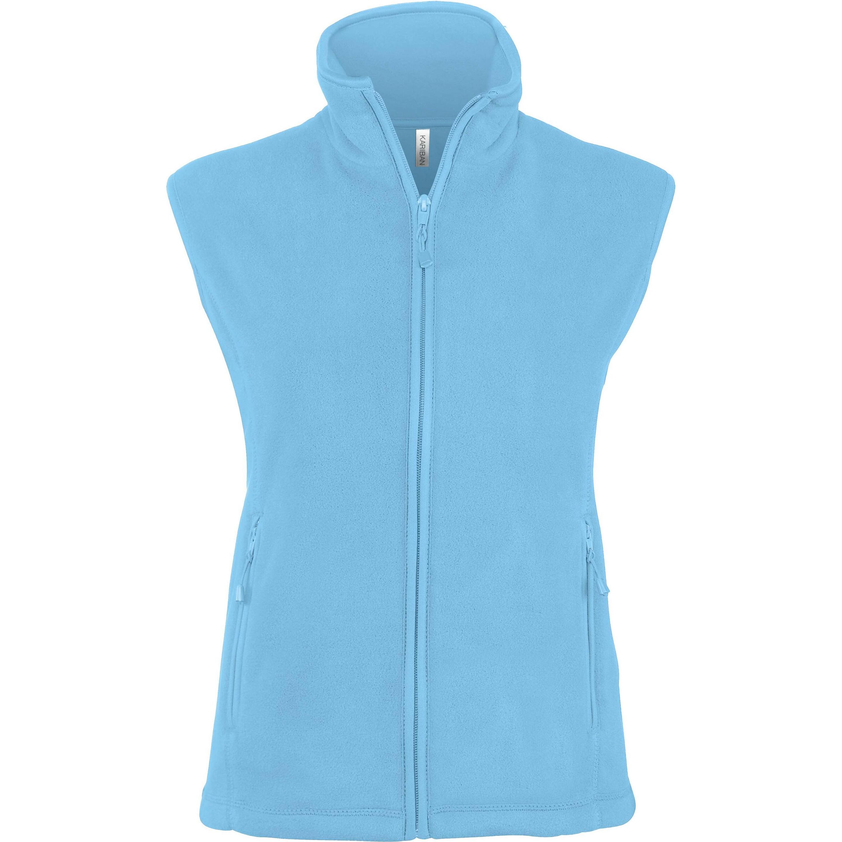 Kariban, Damen, Weste, Micropolaire Mélodie, Türkis, (4XL)