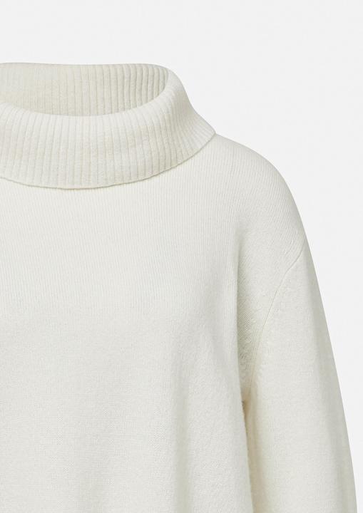 Produktbild Comma Strickpullover Wollmixpullover mit Falten- und Knopfdetail am Ärmel (32)