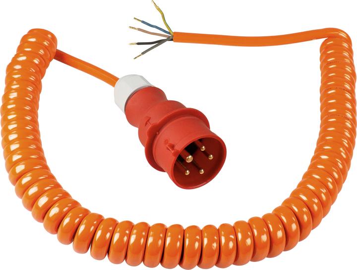 Actual product image As - Schwabe CEE connection cable spiral cable (5 m)