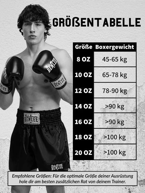 Produktbild Benlee Evans Boxhandschuhe Kaki Leder (18 OZ, One Size)