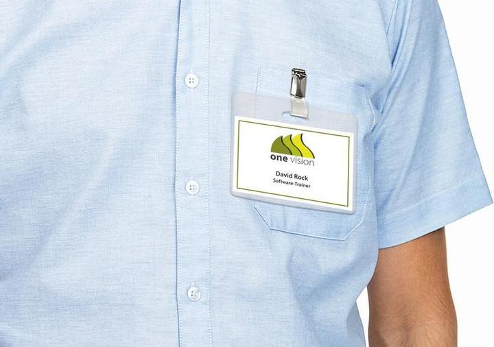 Actual product image HERMA Name badges A4
