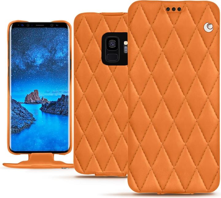 Actual product image Noreve Leather cover vertical (Samsung Galaxy S9+)