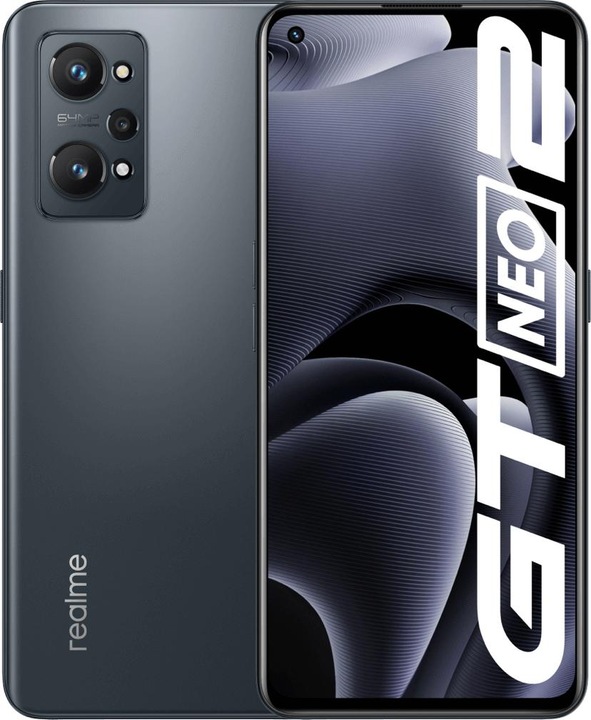 Produktbild realme GT Neo2 (128 GB, Neo Black, 6.62", Dual SIM, 64 Mpx, 5G)