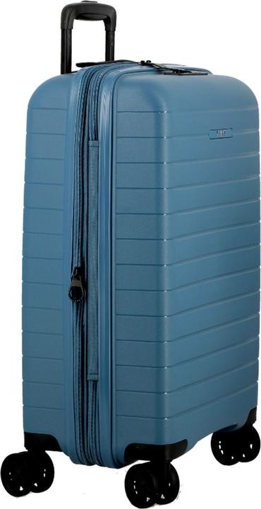 Immagine prodotto Jump Striper 4 Rollen Kabinentrolley 55 cm mit Dehnfalte (32 l)
