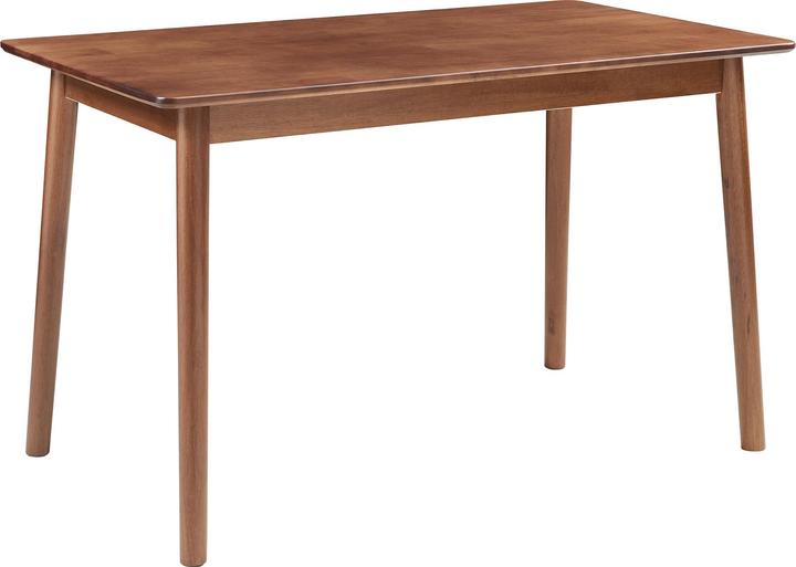 Actual product image En.Casa Esstisch Klijori für 6 Personen 140x70x74 cm Holz Walnussoptik (140 x 70 x 73.5 cm)