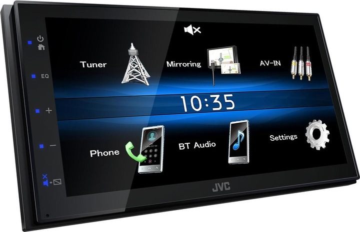 Image du produit JVC KW-M25BT Noir 200 W Bluetooth (Voiture Android)