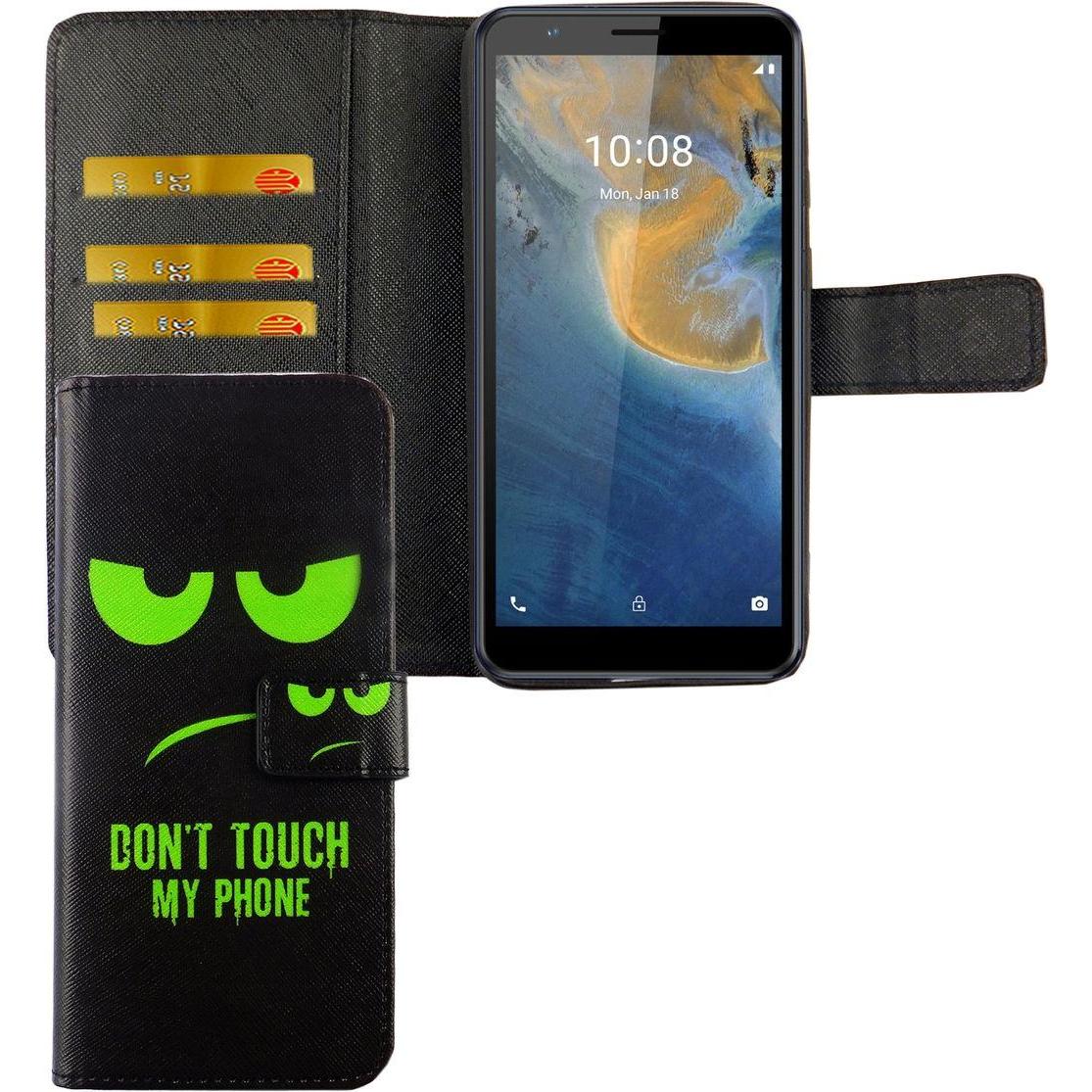 Thumbnail - König Design Handyhülle für ZTE Blade A31 Case Cover Schutztasche Schutzhülle Bookstyle Neu (ZTE Blade A31), Smartphone ...