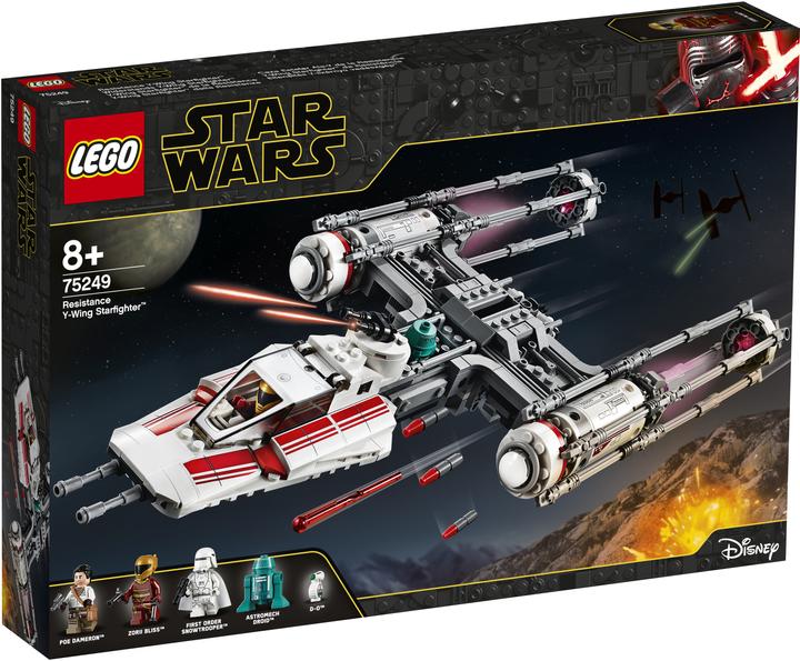 Produktbild LEGO Widerstands Y-Wing Starfighter (75249, LEGO Star Wars)