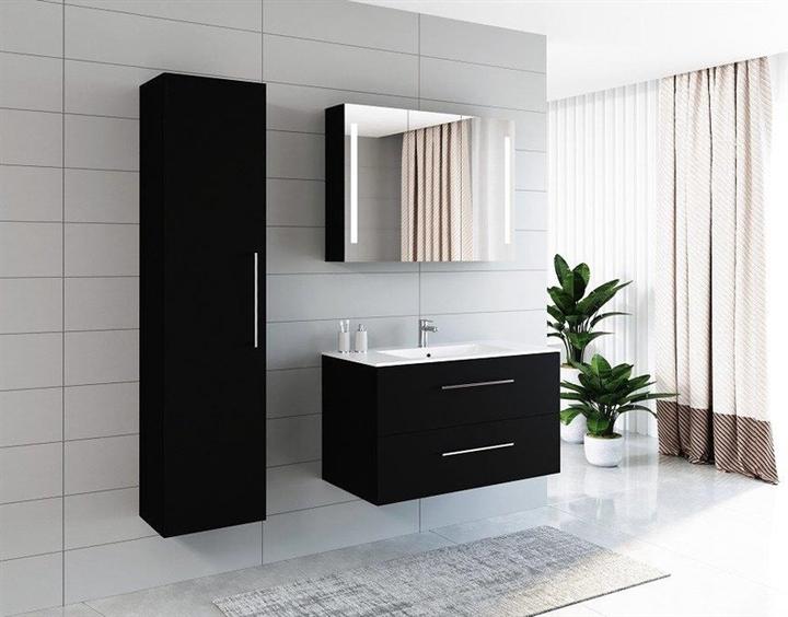 Actual product image Domoletti Tall Unit Su38-1 Black