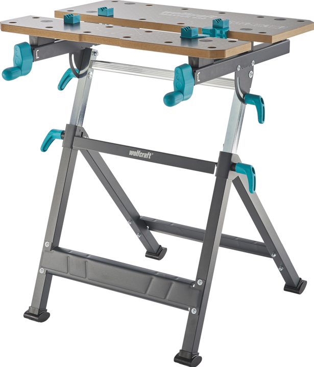 wolfcraft Établi de serrage et de bricolage MASTER 650 ERGO (65 cm, 72 cm)