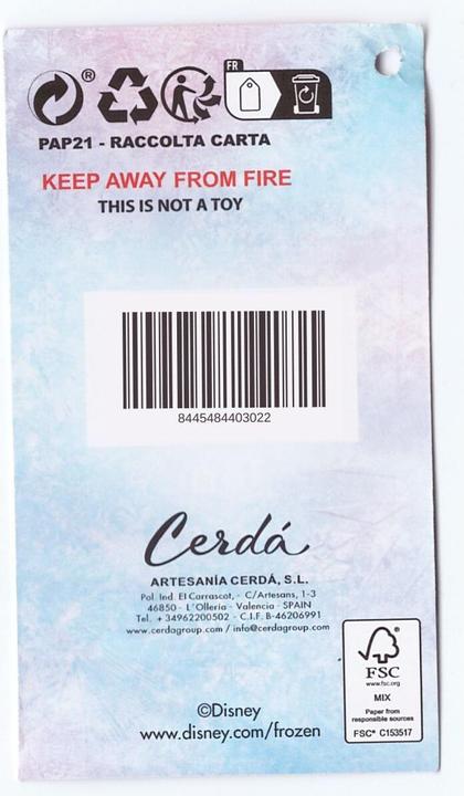 Image du produit Disney 3 jeux de pièces Snood Frozen (Taille unique)