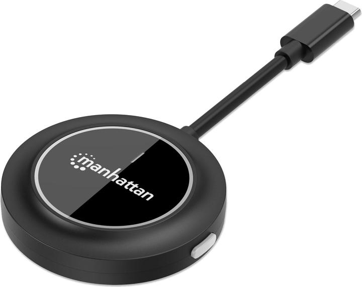 Manhattan 1080p Wireless HDMI-Displayadapter mit USB-C-Sendemodul (30 m, HDCP)