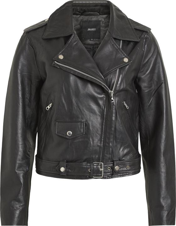 Produktbild Object Bikerlook Lederjacke (36)