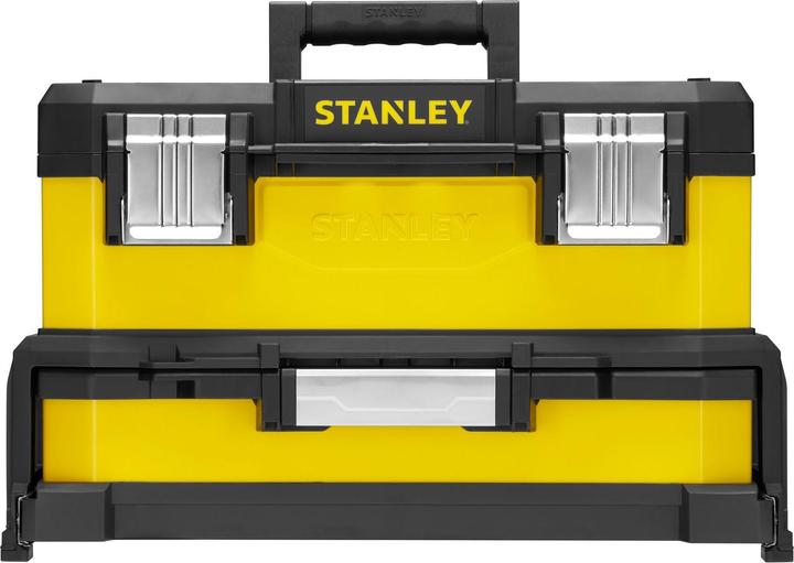 Actual product image Stanley Tool box metalplastic with integrated drawer (1 Piece)