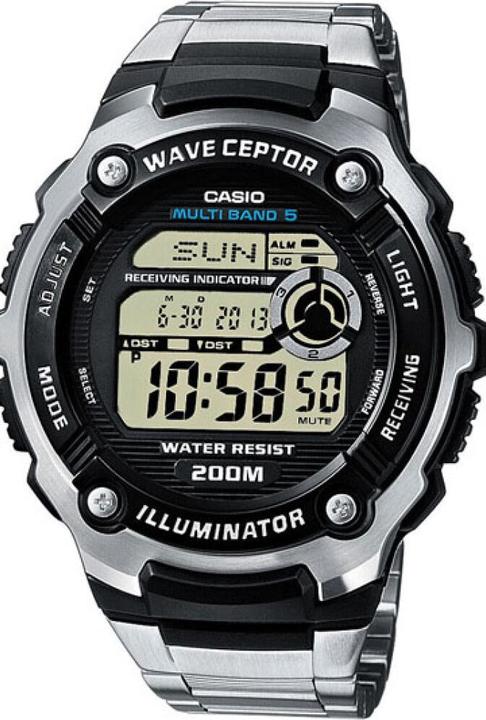 Immagine prodotto Casio Wv-200de-1aver (Orologio radiocontrollato, Orologio interconnesso, Orologio digitale, 47.70 mm)
