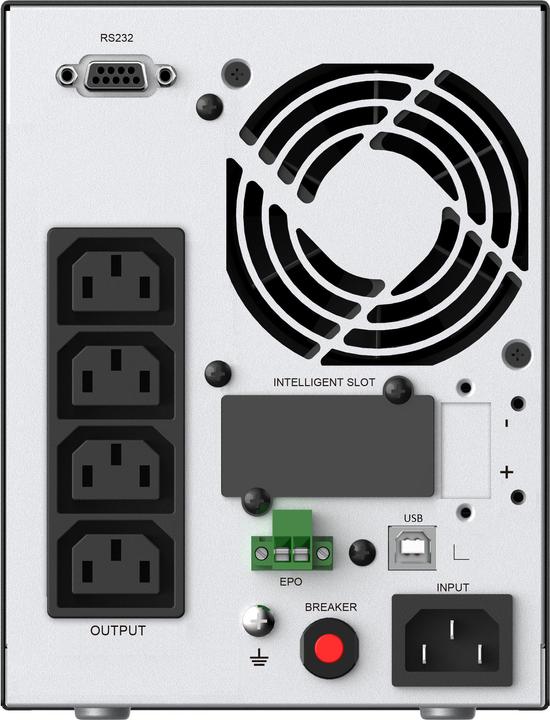 Image du produit Conceptronic ZEUS UPS 1000VA 900W Online UPS,IEC EPO Port (1000 VA, 900 W, Double convertisseur en ligne Onduleur)
