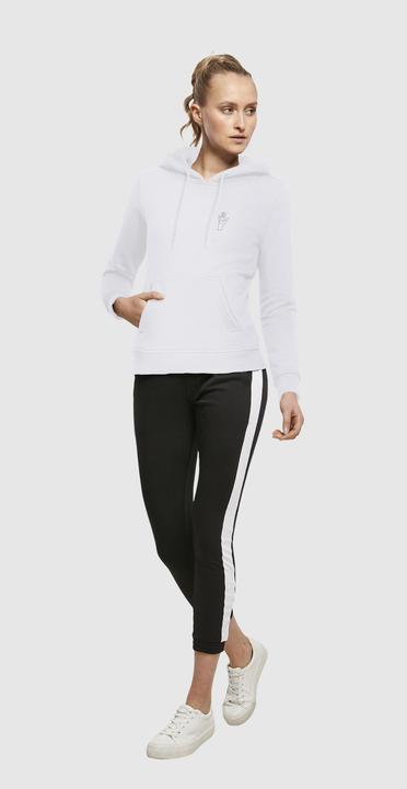 Produktbild Merchcode Ladies Peace - Scribble Hand Heart White Hoody - 161513 (M)