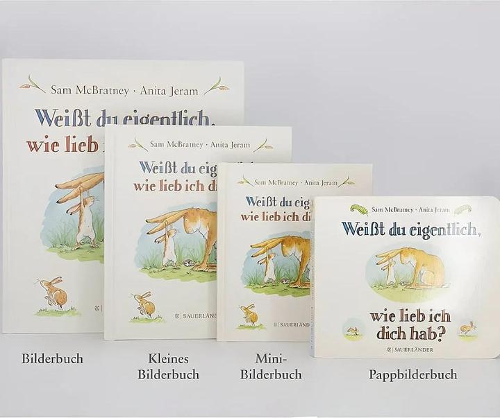 Produktbild Weisst du eigentlich, wie lieb ich dich hab? (Deutsch, Sam McBratney, 1990)