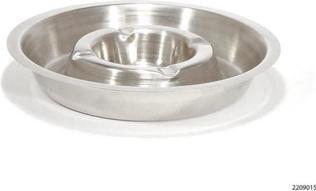 Actual product image Hotel ashtray 16 cm stainless steel