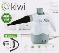 Actual product image Kiwi 350ml hand steamer + 9 accessories (3 bar, 1100 W)