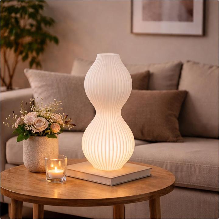 Image du produit Formano Lampe de table en céramique blanche (E14)