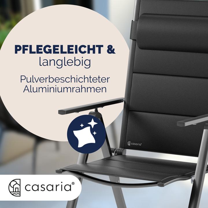 Image du produit Casaria Ensemble de chaises de jardin