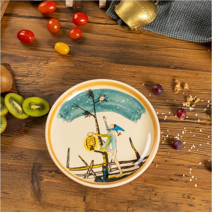 Immagine prodotto Kuhn Rikon Piatto Flurina con uccelli selvatici - Ø 21 cm (1 x, 21 cm)