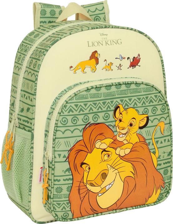Produktbild The Lion King Schulrucksack Mufasa grün Beige 32 x 38 x 12 cm