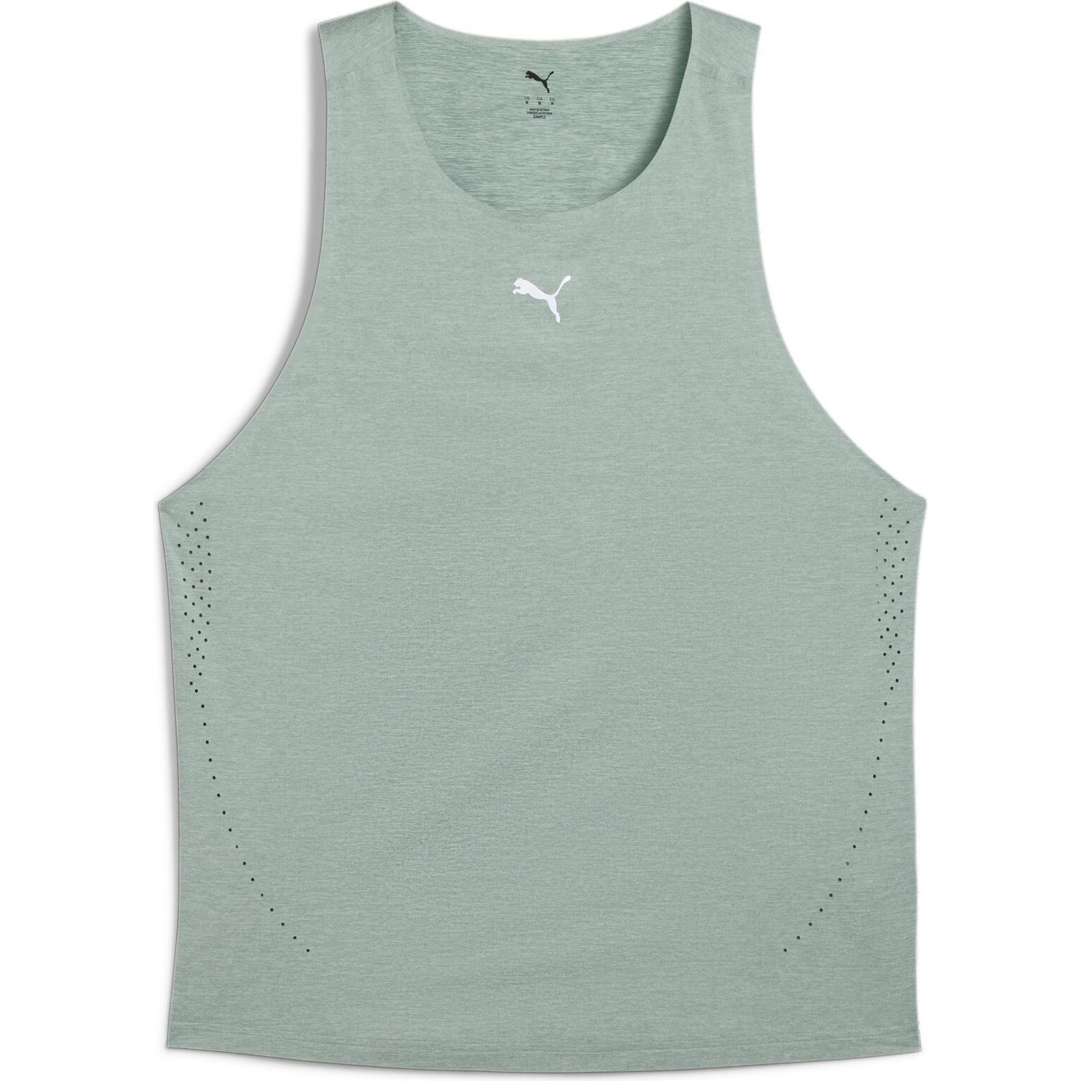 Puma, Herren, Sportshirt, M Run Cloudspun Tank​ (XL), Grün, XL