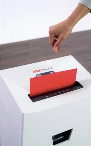 Actual product image HSM PURE 320 - Shredder (Particle cut)