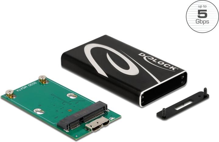 Actual product image Delock 42006 External housing (mSATA)