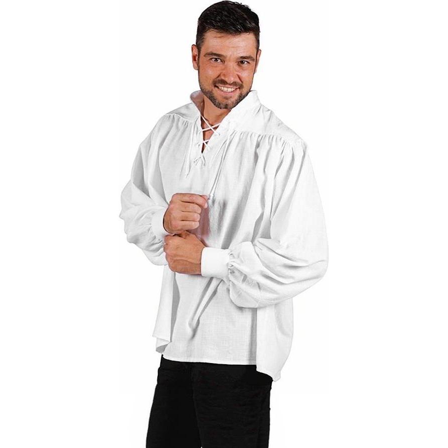 Thetru Schnürhemd weiss (XL)