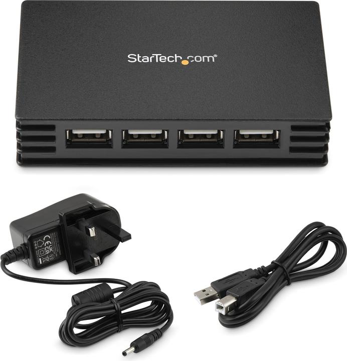 Image du produit StarTech Hub USB 2.0 à 4 ports auto-alimenté (USB-A, 4 Ports)