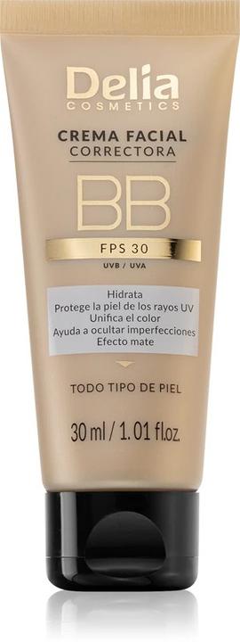 Produktbild Delia Cosmetics BB Face Cream with SPF 30 Light (Light)