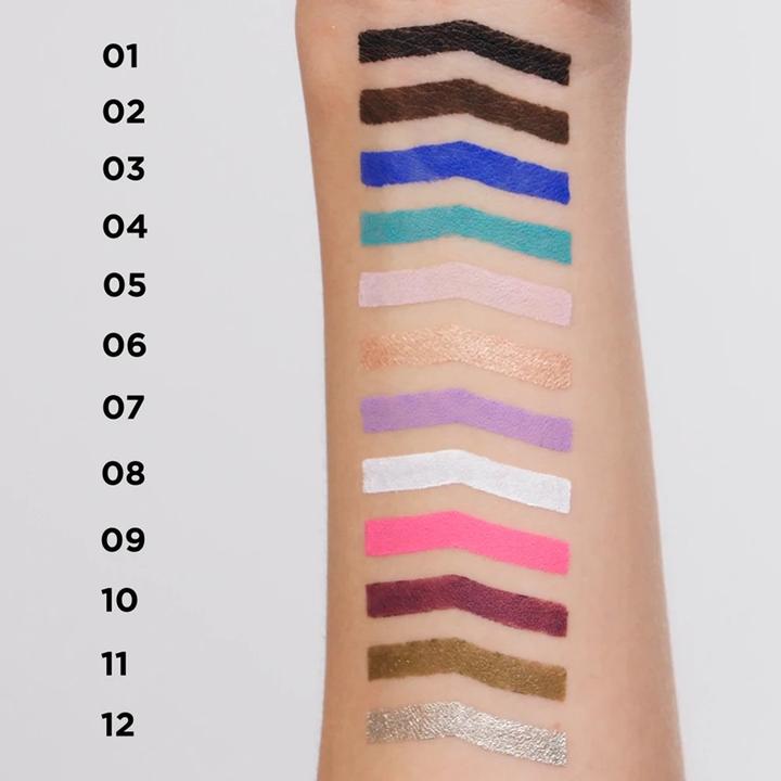 Actual product image Eveline Variete Gel Waterproof Eyeliner 14 9G (14)