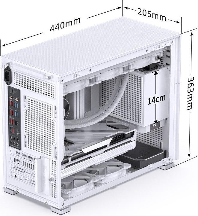 Produktbild Jonsbo D31 Mesh Screen (DTX, mATX, Mini-ITX)