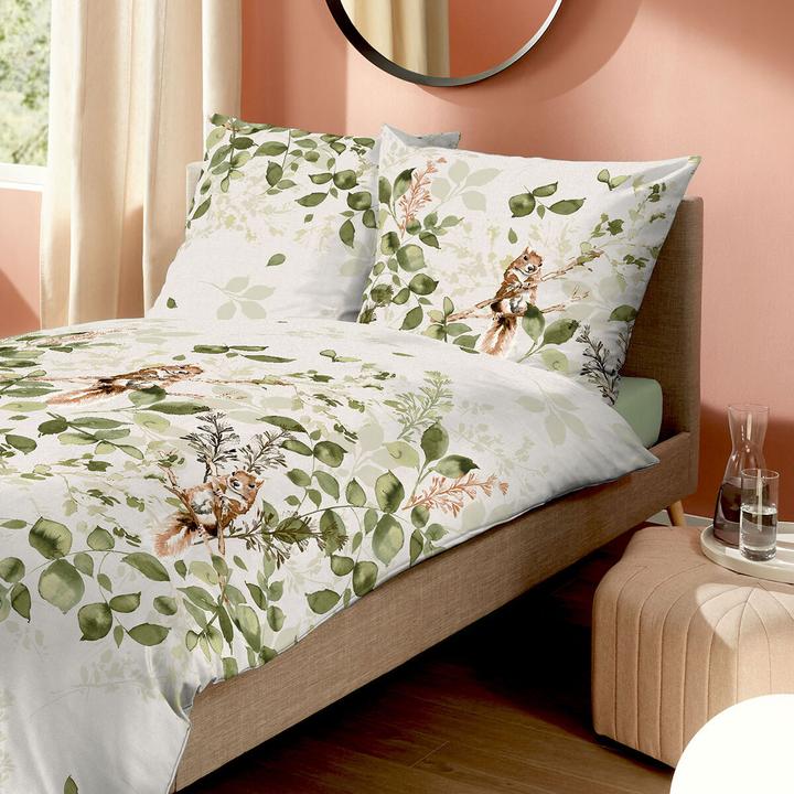 Produktbild Traumschlaf Eichkätzchen (Bettwäsche Set, 135x200 cm + 80x80 cm)