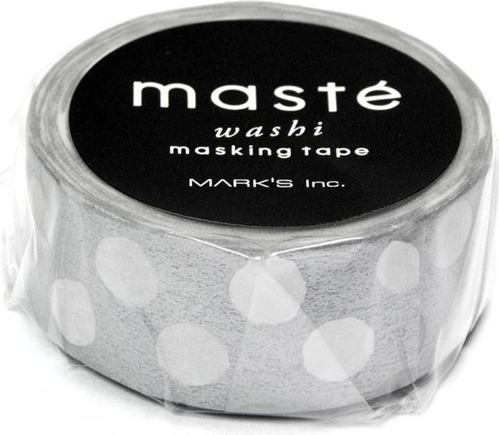 Mark'S KLEBB.MASTÉ BASIC silver/polka dots (15 mm)