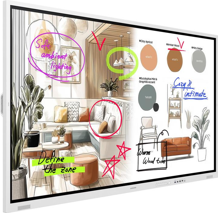 Produktbild Samsung Smart Signage Flip WMFX (3840 x 2160 Pixel, 75")