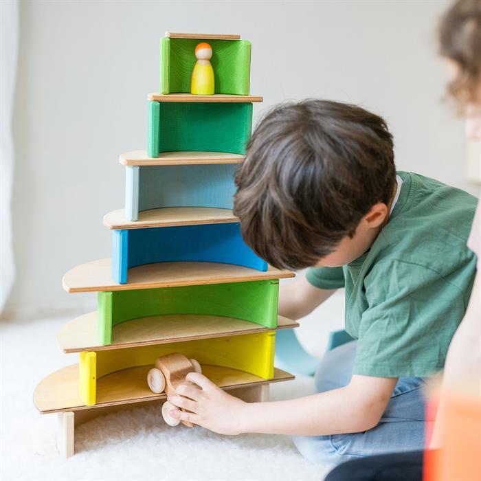 Image du produit Grimm's Arc-en-ciel vert fluo 10 pièces