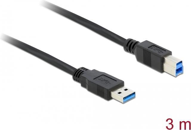 Delock USB A – USB B (3 m, USB 3.0)