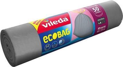 Vileda Müllbeutel SUPER+ 50,0 l grau, 10 St. (10x, 50 l)