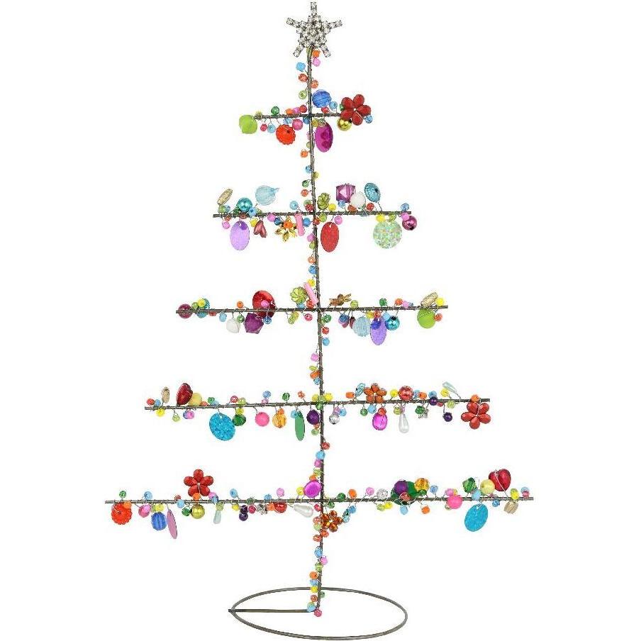 Jojo, Weihnachtsdeko, Baum bunt,22,5x30cm.J493