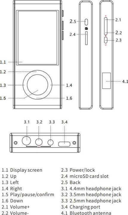 Produktbild Aune M1P Bluetooth