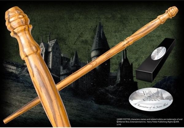 Actual product image Noble Collection Harry Potter Wand Vincent Crabbe (Character Edition)