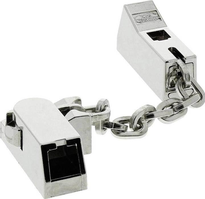 Produktbild Burg Wächter Türkette Vernickelt VTK 90 SB