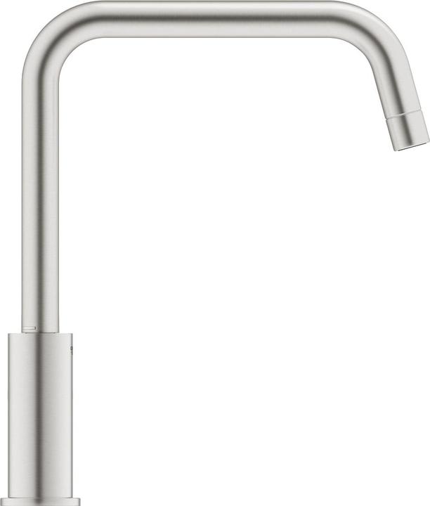 Produktbild Grohe Start QuickFix Küchenarmatur, hoher Auslauf, U-Form, schwenkbar, supersteel